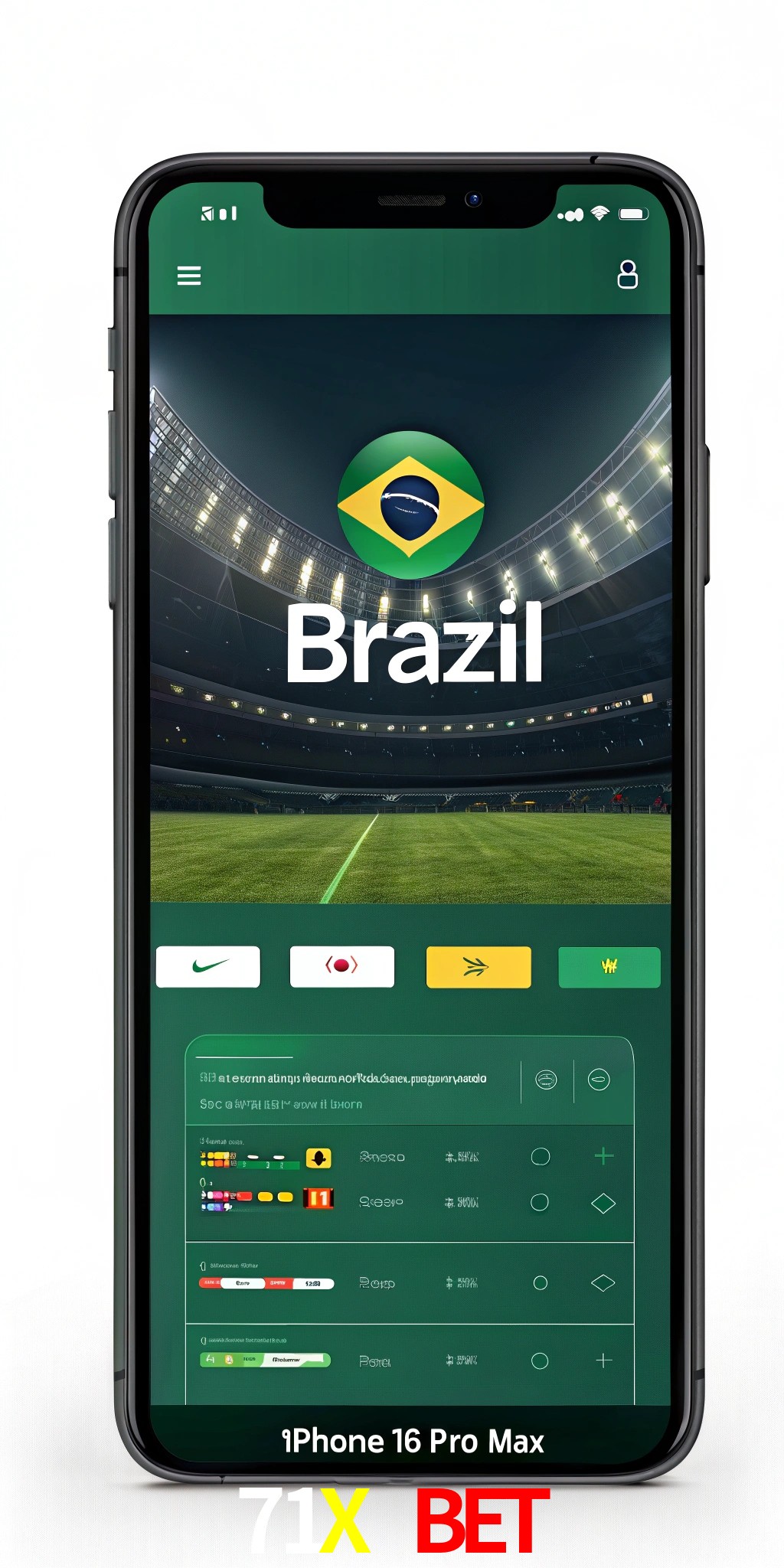 Aplicativo 71X BET